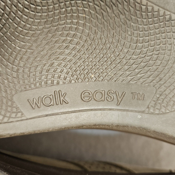 SAS Walk Easy Lace Up Women Walking Shoe SZ 9.5 Sage Suede Leather Arch Support - Picture 11 of 15